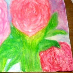 watercolor roses
